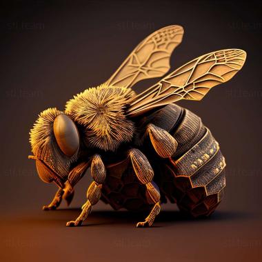 3D model Megachile concinna (STL)